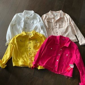 Woman’s denim jackets bundle